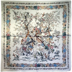 NWT Genuine 100% Mulberry Silk Satin Scarf 25"x25" Medium Square Shawl Wrap 5741